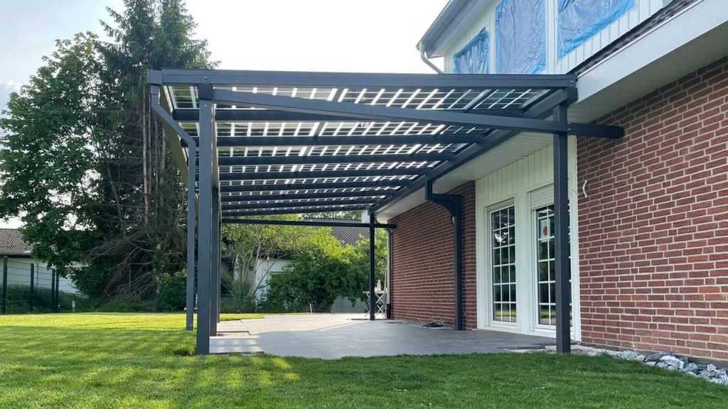 Solar Terrassenüberdachung