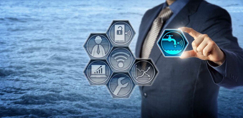 Wasserzähler innerhalb der Smart Home Technologie
