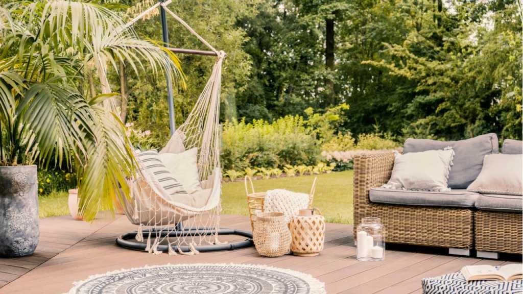 Gerade bei schlechten Wetter muss das Garten Equipment schnell verräumt sein.