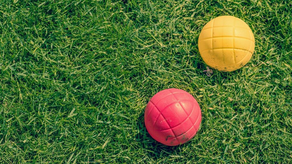 ballsport auf dem rasen